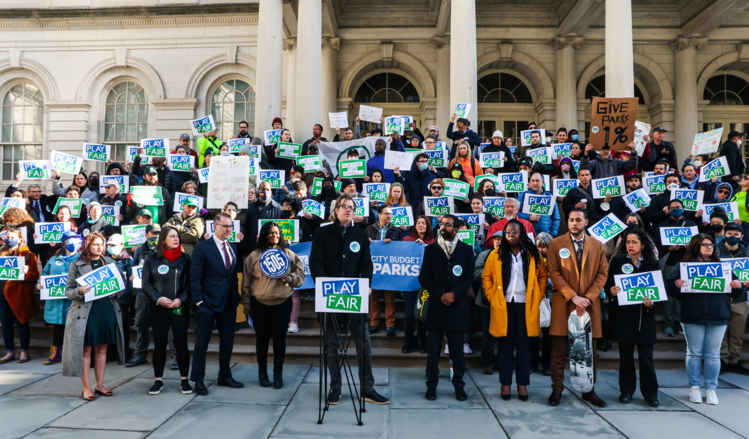 New Yorkers For Parks | NY4P In AmNY: Advocates Host Rally In Support ...