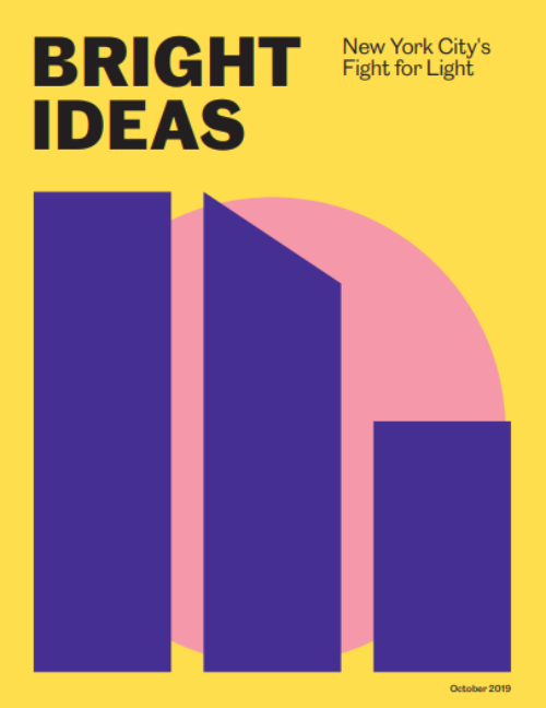 Bright Ideas: New York City's Fight for Light was presented by MAS and NY4P at the 2019 Summit for New York City, held at The New York Academy of Medicine on October 25.